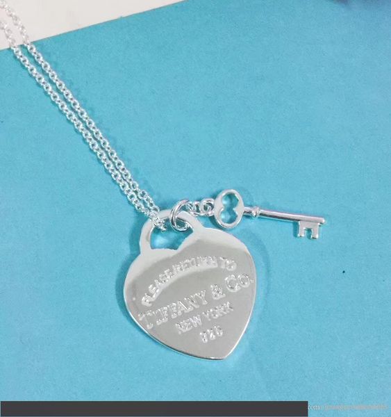 2020 luxury classic style tfn 925 sterling silver and brand name pendant necklace with heart and key shpae for women wedding gift jewelry
2020 luxury classic style tfn 925 sterling silver and brand name pendant necklace with heart and key shpae for women wedding gift jewelry