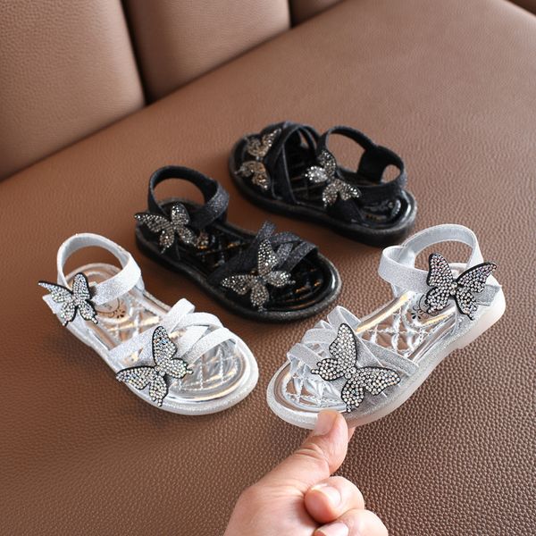 summer girls casual sandals butterfly princess soft bottom roman shoes rhinestone girils 1-3 years old children's shoes, Black;red
summer girls casual sandals butterfly princess soft bottom roman shoes rhinestone girils 1-3 years old children's shoes, Black;red