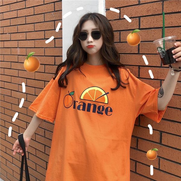 orange t-shirt women's short sleeve ins t-shirt women's 2020 fashionable loose western style half sleeve top, White
orange t-shirt women's short sleeve ins t-shirt women's 2020 fashionable loose western style half sleeve top, White