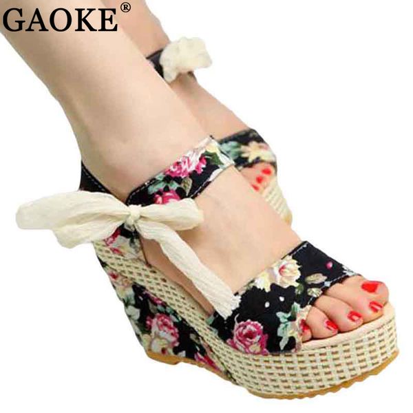 shoes women 2018 summer new sweet flowers buckle open toe wedge sandals floral high-heeled shoes platform sandals, Black
shoes women 2018 summer new sweet flowers buckle open toe wedge sandals floral high-heeled shoes platform sandals, Black