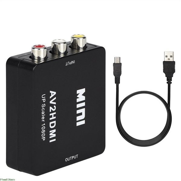 portable size black rca av to hdmi converter /adapter suitable for gamecube nintendo sega genes nes snes n64
portable size black rca av to hdmi converter /adapter suitable for gamecube nintendo sega genes nes snes n64