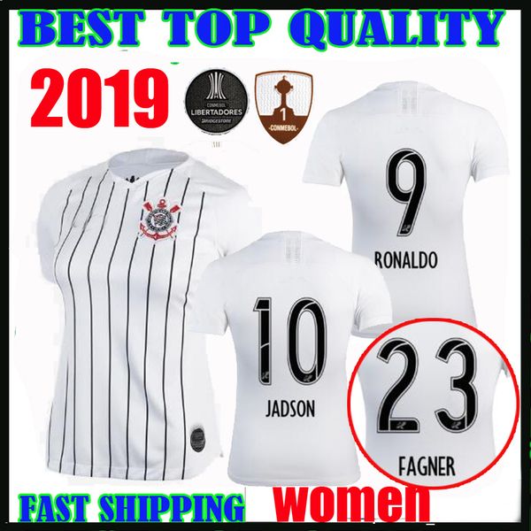 new 2019 Corinthian Ronaldo Inspired Home women soccer Jerseys FAGNER JONATHAS PEDRINHO JADSON 19 20 CASSIO Camisas feminine football SHIRTS
new 2019 Corinthian Ronaldo Inspired Home women soccer Jerseys FAGNER JONATHAS PEDRINHO JADSON 19 20 CASSIO Camisas feminine football SHIRTS