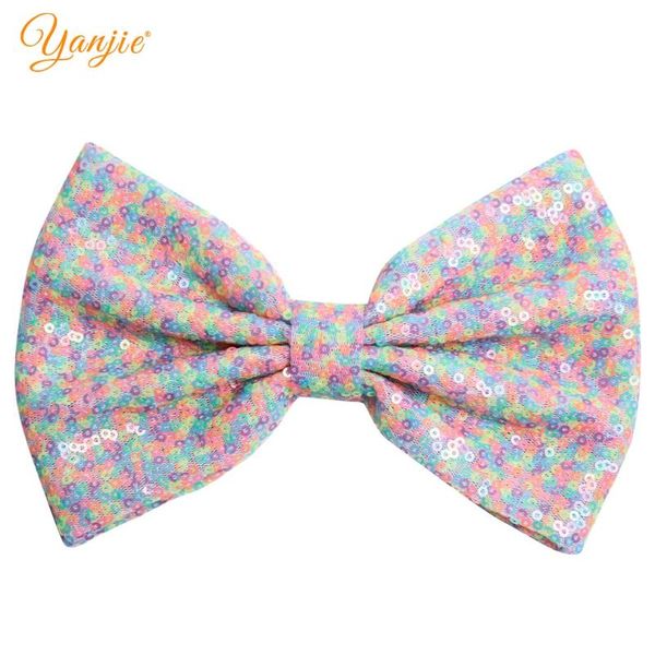 10pcs/lot chic glitter 7" kids girl big rainbow sequins hair bow for girls 2020 new diy hair accessories kids barrette clip, Slivery;white
10pcs/lot chic glitter 7" kids girl big rainbow sequins hair bow for girls 2020 new diy hair accessories kids barrette clip, Slivery;white
