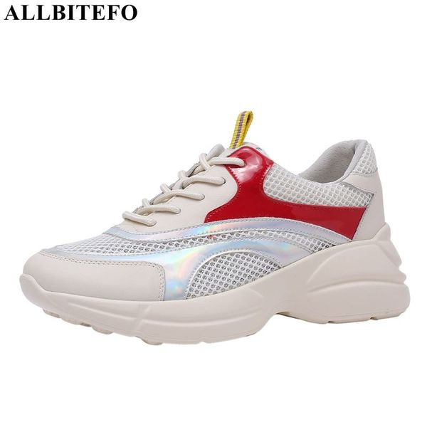 allbitefo fashion casual genuine leather+net women shoes flat heel shoes women flats sneakers sports, Black
allbitefo fashion casual genuine leather+net women shoes flat heel shoes women flats sneakers sports, Black