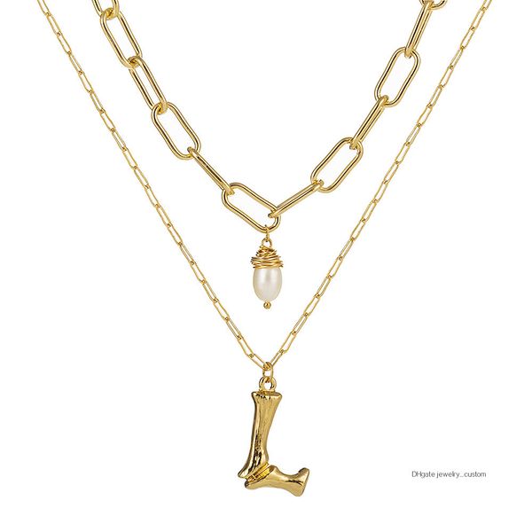 Wind 26 Letter Multi-storey Necklace Woman Personality Natural Pearl Pearl-hung Pendant Popular Lattice Chain Accessories
Wind 26 Letter Multi-storey Necklace Woman Personality Natural Pearl Pearl-hung Pendant Popular Lattice Chain Accessories