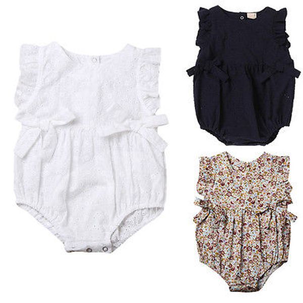 New Simple Solid Top Newborn Baby Girls Hollow Out RomperJumpsuit Summer Infant 0-24M
New Simple Solid Top Newborn Baby Girls Hollow Out RomperJumpsuit Summer Infant 0-24M