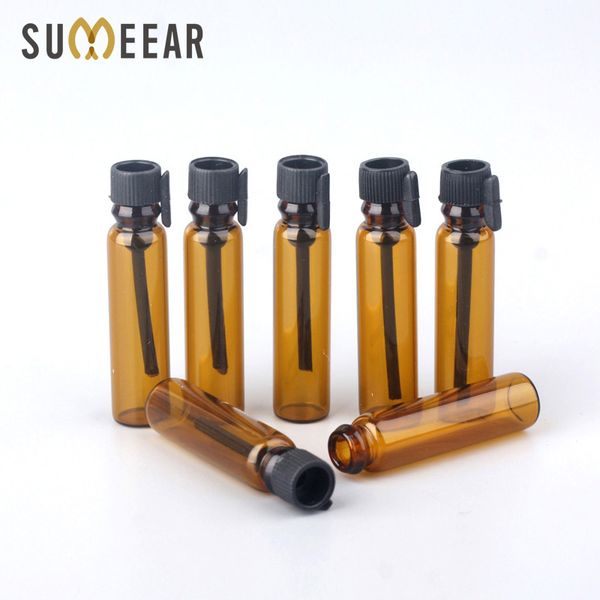 wholesale 100pcs/lot 1ml essential oils trial pack tube perfume bottle amber glass essential oil perfume bottle test tube sample
wholesale 100pcs/lot 1ml essential oils trial pack tube perfume bottle amber glass essential oil perfume bottle test tube sample