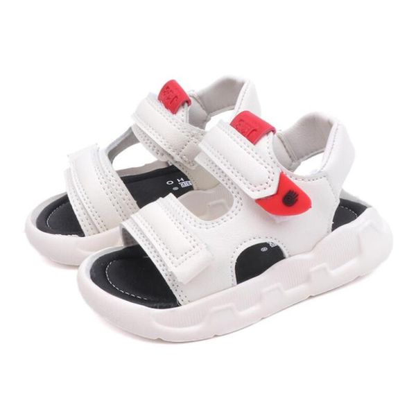 new summer boys leather sandals for baby flat children beach shoes anti-slip cozy cute sport shoes toddler sandals euro~21-30, Black;red
new summer boys leather sandals for baby flat children beach shoes anti-slip cozy cute sport shoes toddler sandals euro~21-30, Black;red