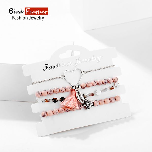 silver color bohemian handmade weave beads tassel bracelet sets women 2019 new rope chain bracelets retro jewelry accessories, Black
silver color bohemian handmade weave beads tassel bracelet sets women 2019 new rope chain bracelets retro jewelry accessories, Black