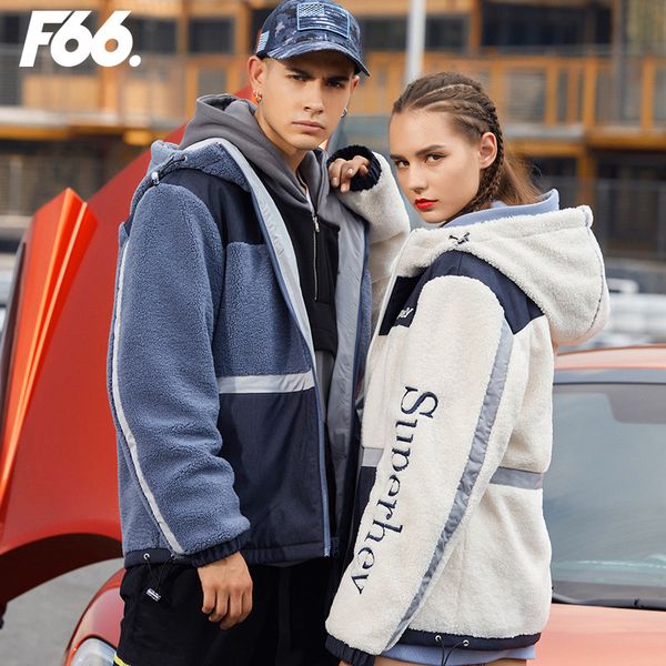 2019 winter couple models warm lamb hair jacket men's tide brand long-sleeved hooded stand collar jacket 114, Black;brown
2019 winter couple models warm lamb hair jacket men's tide brand long-sleeved hooded stand collar jacket 114, Black;brown