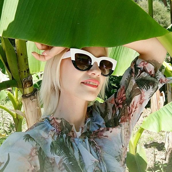 hindfield retro fashion vintage designer sunglasses women cateye luxury 2018 sun glasses for woman uv400 lunette, White;black
hindfield retro fashion vintage designer sunglasses women cateye luxury 2018 sun glasses for woman uv400 lunette, White;black