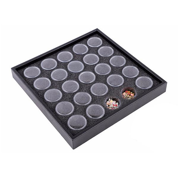 empty 25 space nail art powder gems rhinestone storage container case box plate manicure tool other home storage organization
empty 25 space nail art powder gems rhinestone storage container case box plate manicure tool other home storage organization