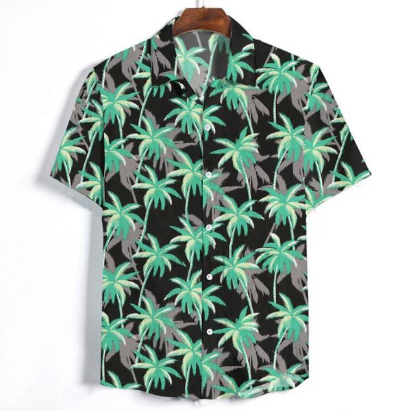 home&nest summer men's plus size short sleeve t-shirt casual print button turn-down collar beach men's t-shirt 2020, White;black
home&nest summer men's plus size short sleeve t-shirt casual print button turn-down collar beach men's t-shirt 2020, White;black
