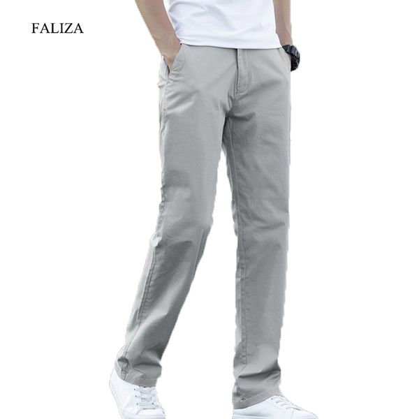 faliza 2019 new spring summer men pants casual stretch men's classic trousers male business black khaki pants man plus size pa02
faliza 2019 new spring summer men pants casual stretch men's classic trousers male business black khaki pants man plus size pa02