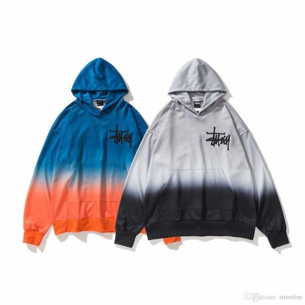 brand designer mens womens fashion hoodie tie dye gradient letter embroidery sweater loose street hip hop skateboard hoodies, Black
brand designer mens womens fashion hoodie tie dye gradient letter embroidery sweater loose street hip hop skateboard hoodies, Black
