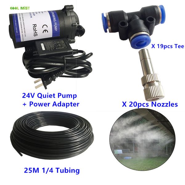s254 80psi dc 24v quiet water pump 20pcs fog nozzles aeroponics system 0.15-0.6mm nozzle patio mist cooling system
s254 80psi dc 24v quiet water pump 20pcs fog nozzles aeroponics system 0.15-0.6mm nozzle patio mist cooling system
