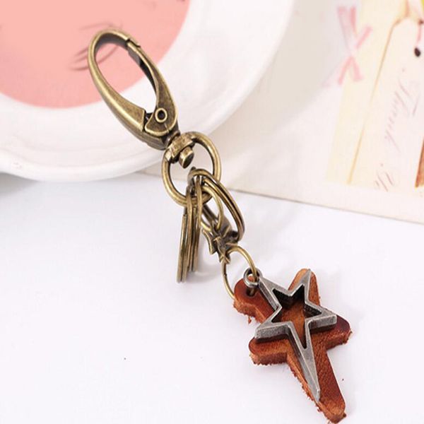 punk pentagram keychain men women couple simple key ring handmade retro keychains accessories pendant, Silver
punk pentagram keychain men women couple simple key ring handmade retro keychains accessories pendant, Silver