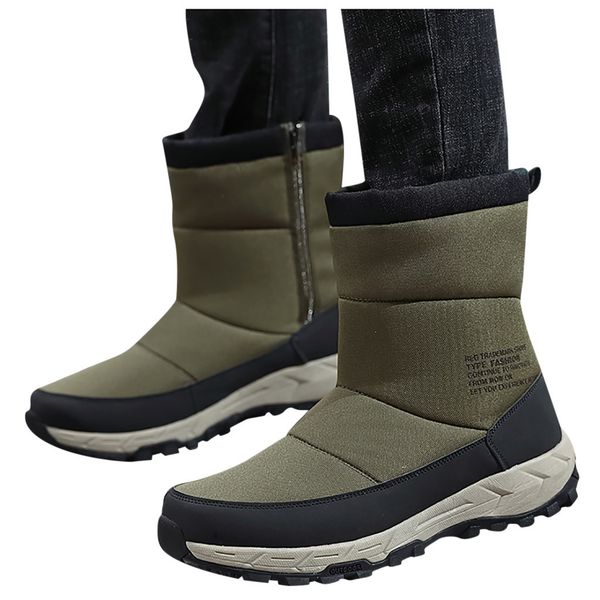 botas hombre winter warm waterproof ankle snow boots shoes warm fur plush side zipper winter shoes men, Black
botas hombre winter warm waterproof ankle snow boots shoes warm fur plush side zipper winter shoes men, Black