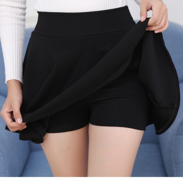 woman short skirts plus size m-5xl summer autumn sun shirt girl school high waist with safety pants pleated skirt female, Black
woman short skirts plus size m-5xl summer autumn sun shirt girl school high waist with safety pants pleated skirt female, Black