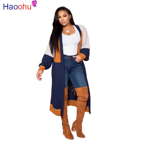 colorful patchwork fashion loose autumn coats women long lantern sleeve open stitch casual jacket feminine winter long outwear, Black
colorful patchwork fashion loose autumn coats women long lantern sleeve open stitch casual jacket feminine winter long outwear, Black