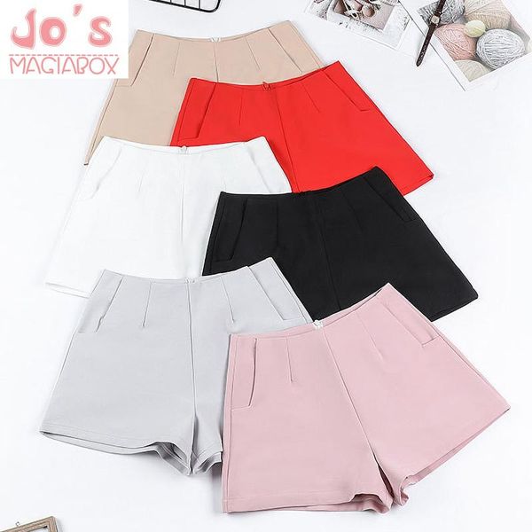 women's shorts korean sweet women solid empire casual female high waist zipper summer mujer kawaii pockets mini jeans, White;black
women's shorts korean sweet women solid empire casual female high waist zipper summer mujer kawaii pockets mini jeans, White;black
