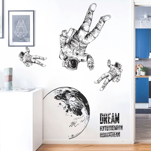 astronaut space roaming wall sticker for kids rooms living room bedroom decorations wallpaper mural childhood dream stickers
astronaut space roaming wall sticker for kids rooms living room bedroom decorations wallpaper mural childhood dream stickers