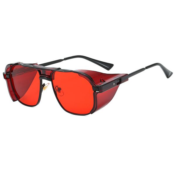 new fashion red yellow black sunglasses brand design shades men women vintage punk sun glasses uv man rectangular eyewear nx, White;black
new fashion red yellow black sunglasses brand design shades men women vintage punk sun glasses uv man rectangular eyewear nx, White;black