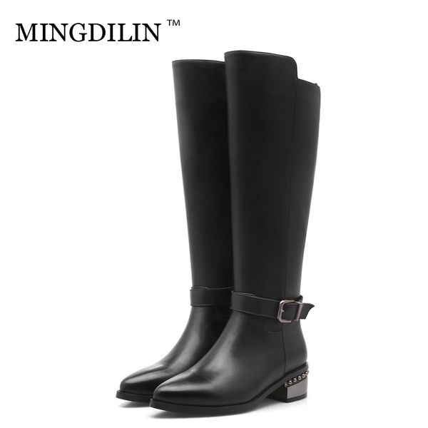 mingdilin winter women's genuine leather thigh high boots woman knee high boots shoes black plus size 43 rivet knee
mingdilin winter women's genuine leather thigh high boots woman knee high boots shoes black plus size 43 rivet knee