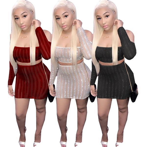 сетка перспектива сексуальное платье 2 шт. женщины slash шея с длинным рукавом блестками платье осень с плеча вечернее платье мини nzk-1751, White
сетка перспектива сексуальное платье 2 шт. женщины slash шея с длинным рукавом блестками платье осень с плеча вечернее платье мини nzk-1751, White