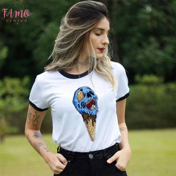 summer skull flowers aesthetic art t shirt women print tshirt punk rock clothes knight printed t shirt fitness womens clothing 2019, White
summer skull flowers aesthetic art t shirt women print tshirt punk rock clothes knight printed t shirt fitness womens clothing 2019, White
