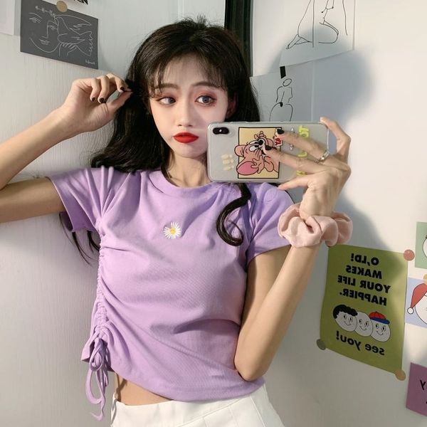 2020 daisy t-shirt women's scheming drawstring sleeve 2020 daisy short t-shirt women's scheming drawstring embroidery embroidery s, White
2020 daisy t-shirt women's scheming drawstring sleeve 2020 daisy short t-shirt women's scheming drawstring embroidery embroidery s, White