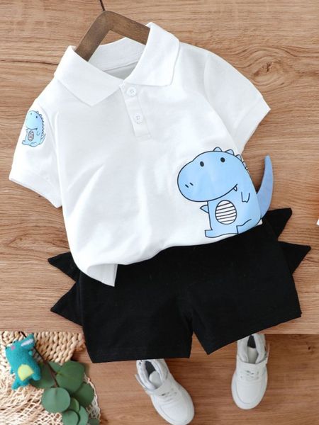 luxury designer kids clothes baby boy set short sleeve 3d dinosaur cartoon shorts 2pcs outfits kids clothing children jogging suits, White
luxury designer kids clothes baby boy set short sleeve 3d dinosaur cartoon shorts 2pcs outfits kids clothing children jogging suits, White