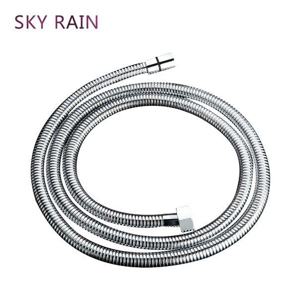 sky rain stainless steel silver bathroom anti-explosion high temperature flexible chrome plated shower hose
sky rain stainless steel silver bathroom anti-explosion high temperature flexible chrome plated shower hose