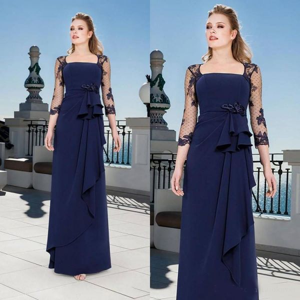 dark navy mother of the bride dresses square neck a line elegant evening gowns prom wear sweep train plus size wedding guest dress, Black;red
dark navy mother of the bride dresses square neck a line elegant evening gowns prom wear sweep train plus size wedding guest dress, Black;red