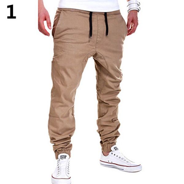 men's fashion casual elastic drawstring pants baggy sweatpants harem trousers, Black
men's fashion casual elastic drawstring pants baggy sweatpants harem trousers, Black