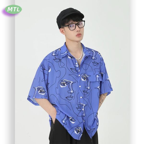mtl мужская одежда / 2020 свободная печатная рубашка мужская m6-h-m2013, White;black
mtl мужская одежда / 2020 свободная печатная рубашка мужская m6-h-m2013, White;black