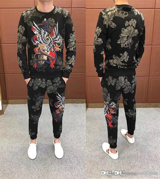 2019 logo crane embroidery new sweatshirts sweat suit mens hoodies brand clothing men's survêtements pour hommes de luxe, Gray
2019 logo crane embroidery new sweatshirts sweat suit mens hoodies brand clothing men's survêtements pour hommes de luxe, Gray