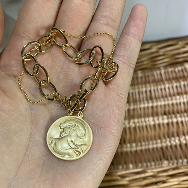 gold bracket punk chain style coins retro jewelry female personality 2019 portrait geometric bracelets punk 2019 man, Black
gold bracket punk chain style coins retro jewelry female personality 2019 portrait geometric bracelets punk 2019 man, Black