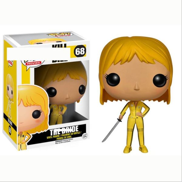cute funko pop kill bill collection model toys the bride #68 beatrix kiddo vinyl figure model toy
cute funko pop kill bill collection model toys the bride #68 beatrix kiddo vinyl figure model toy