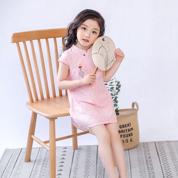2020 new summer girls dresses 2-8 years children dresses chinese style girls dress ky01, Red;yellow
2020 new summer girls dresses 2-8 years children dresses chinese style girls dress ky01, Red;yellow