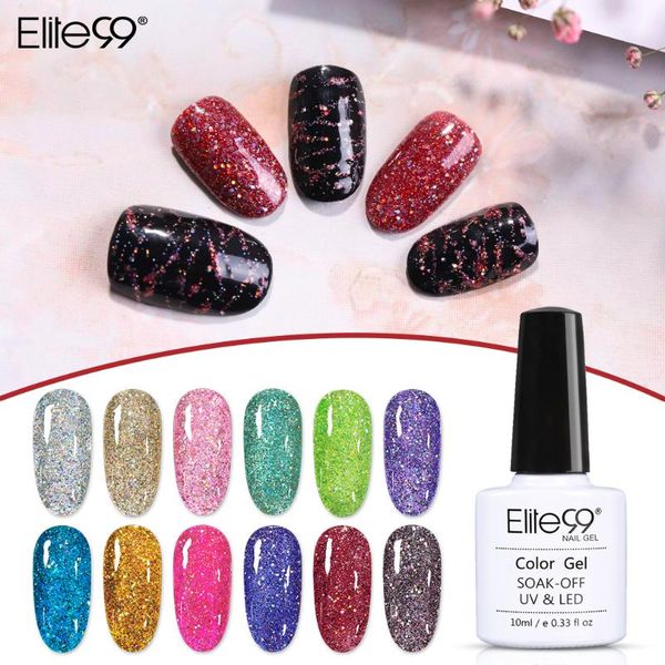 elite99 10ml shiny laser gel nail polish for manicure glitter nails art lacquer shimmer hybrid varnishes uv color base coat, Red;pink
elite99 10ml shiny laser gel nail polish for manicure glitter nails art lacquer shimmer hybrid varnishes uv color base coat, Red;pink