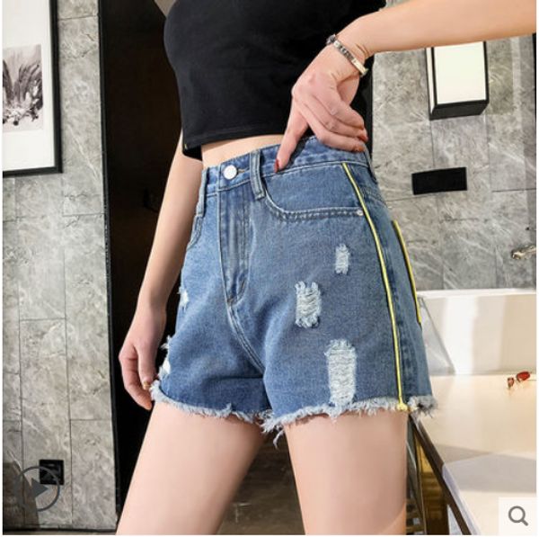 light blue hole bull-puncher knickers female fashion su liu harajuku pants tide of straight leg son a word
light blue hole bull-puncher knickers female fashion su liu harajuku pants tide of straight leg son a word