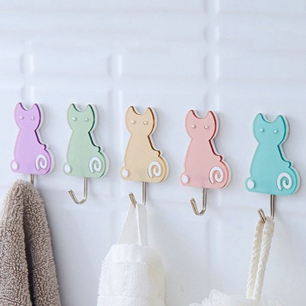 5pcs/pack transparent cartoon creative hook cute strong adhesive hook wall paste color random wall door strong rack hooks
5pcs/pack transparent cartoon creative hook cute strong adhesive hook wall paste color random wall door strong rack hooks