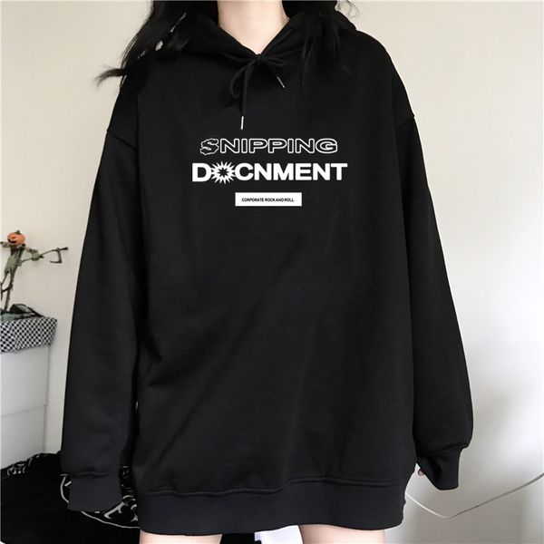women autumn loose sweatshirt harajuku letter print oversize hooded hoodies pullover pouch long sleeve tracksuit vintage clothes, Black
women autumn loose sweatshirt harajuku letter print oversize hooded hoodies pullover pouch long sleeve tracksuit vintage clothes, Black