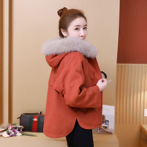 casual solid thick women short coats and jackets fashion warm winter padded jacket hooded fur collar parka feminina, Tan;black
casual solid thick women short coats and jackets fashion warm winter padded jacket hooded fur collar parka feminina, Tan;black