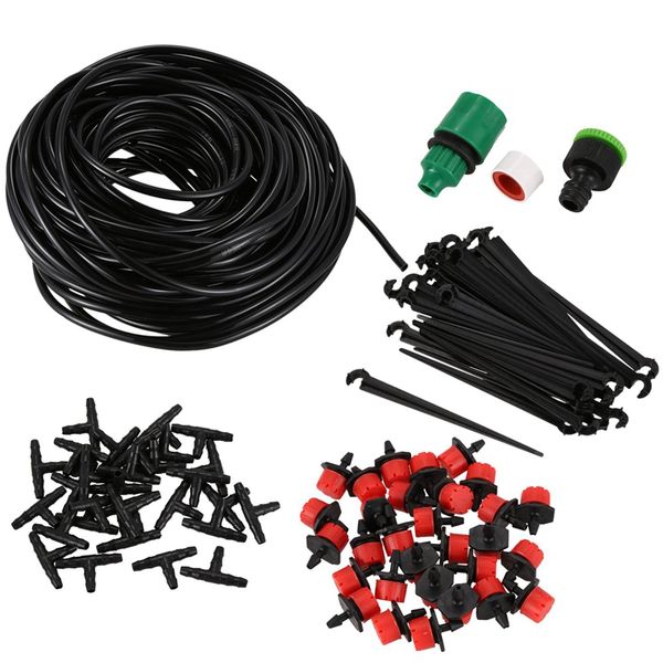 25m diy drip irrigation system automatic watering garden hose mini drip garden watering kits with adjustable drippers 7mm
25m diy drip irrigation system automatic watering garden hose mini drip garden watering kits with adjustable drippers 7mm