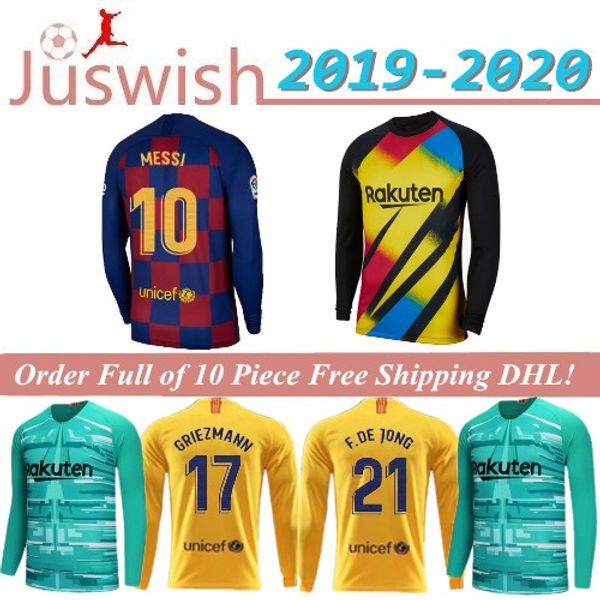 fc barcelona soccer jerseys 19 20 ansu fati 2019 2020 messi griezmann de jong maillot de football shirt men uniform long sleeve, Black;yellow
fc barcelona soccer jerseys 19 20 ansu fati 2019 2020 messi griezmann de jong maillot de football shirt men uniform long sleeve, Black;yellow