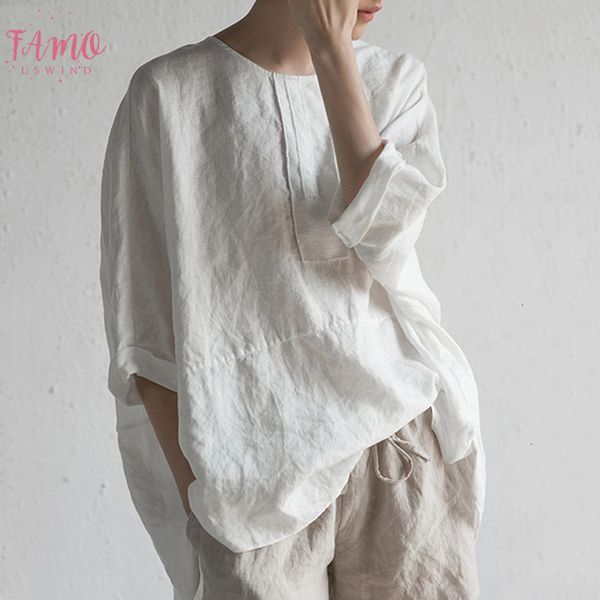long sleeve fashion 2019 casual batwing sleeve loose blouse women summer solid buttons linen baggy work office shirts plus size, White
long sleeve fashion 2019 casual batwing sleeve loose blouse women summer solid buttons linen baggy work office shirts plus size, White