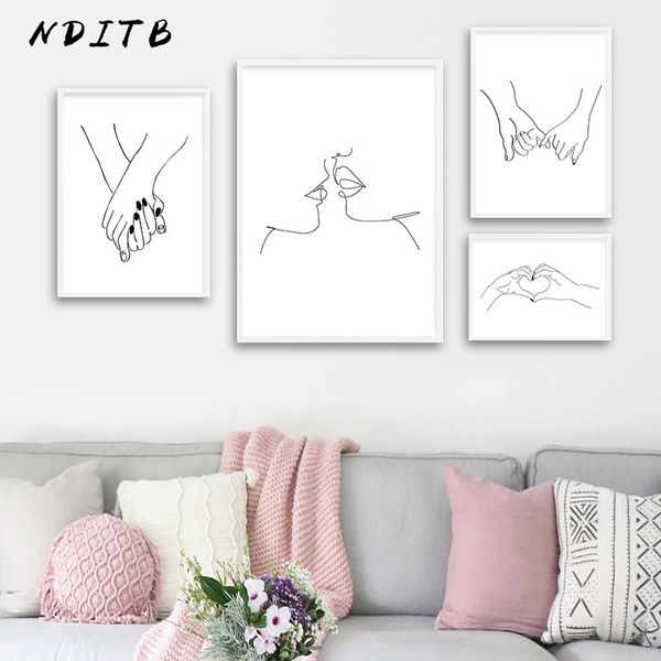 line drawing kiss handholding canvas poster abstract wall art painting print minimalist nordic decoration picture home decor
line drawing kiss handholding canvas poster abstract wall art painting print minimalist nordic decoration picture home decor