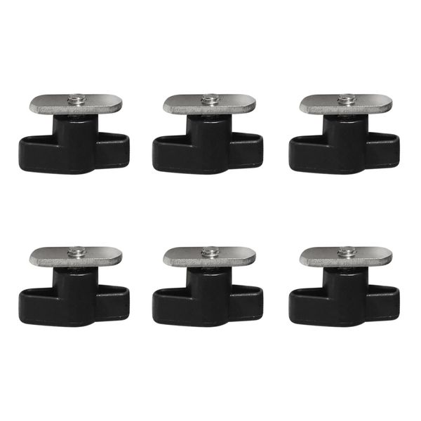 6 pieces stainless steel screws with nuts for kayak track/ rail mounting system marine canoe boat deck fitting accessories
6 pieces stainless steel screws with nuts for kayak track/ rail mounting system marine canoe boat deck fitting accessories